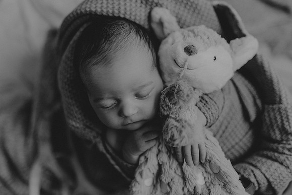 Baby Isaac116bw
