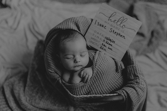 Baby Isaac119bw