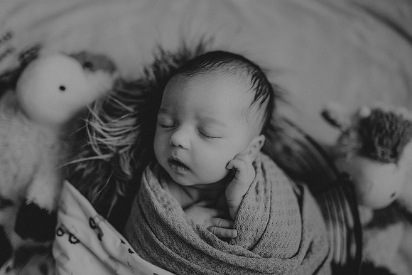 Baby Isaac136bw