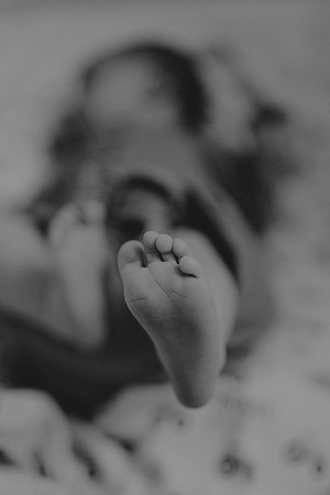 Baby Isaac146bw