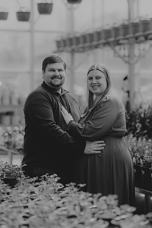 Nate and Jo Engagement40bw