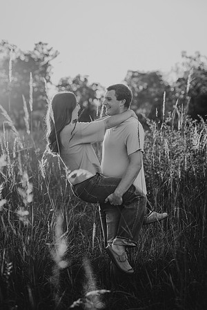Cole and Grace Engagement180bw