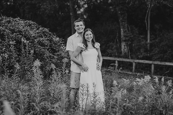 Cole and Grace Engagement3bw