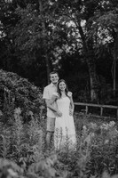 Cole and Grace Engagement2bw