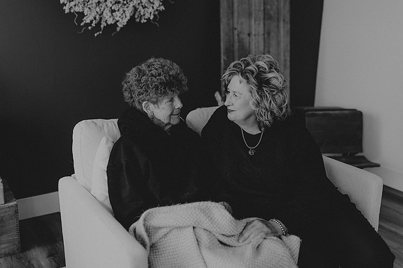 Mother and Daughter10bw