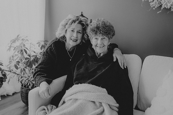 Mother and Daughter18bw