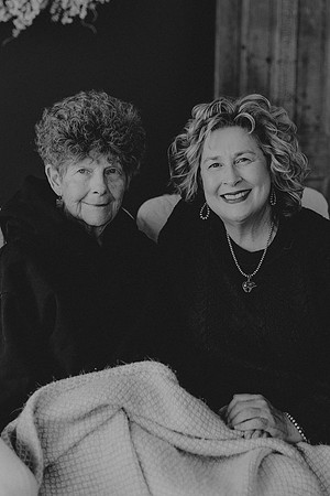 Mother and Daughter5bw