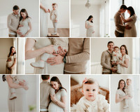 Aesthetic Minimalist Boho Inspiration Moodboard Photo Collage