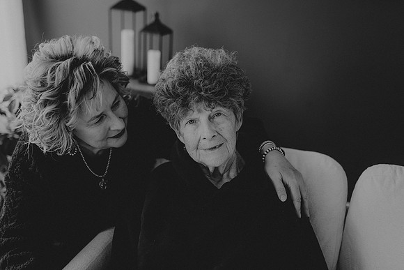 Mother and Daughter22bw