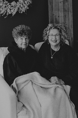 Mother and Daughter3bw