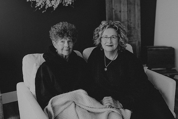 Mother and Daughter2bw